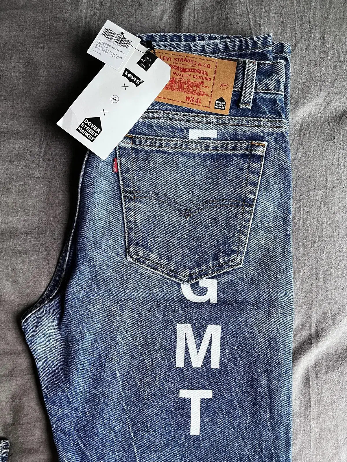 Table Top DSM:FRAGMENT Levis 505 34 size | 브랜드 중고거래 플랫폼